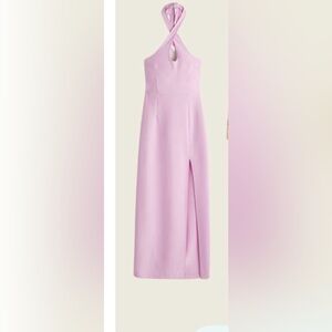 Abercrombie keyhole halter maxi dress